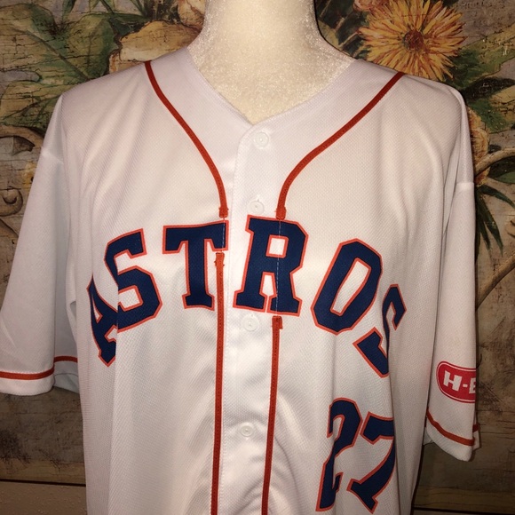 XL Houston Astros Jersey Jose Altuve 27 Shirt Unisex - Picture 8 of 16